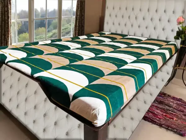 green zipper mattress cover